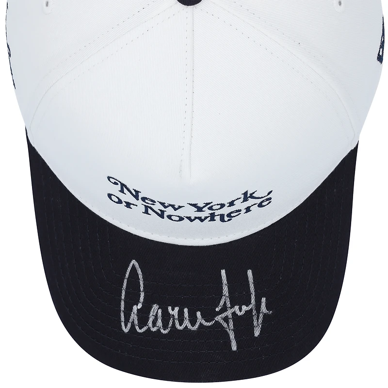 Aaron Judge New York Yankees Autographed New York or Nowhere New Era Baseball Cap