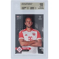 Harry Kane Bayern Munich 2022-23 Topps Now Servus Harry! 12.08.23 #136 BGS Authenticated 10 Card - 9.5,10,10,10 Subgrades