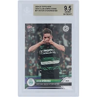 Viktor Gyökeres Sporting Clube de Portugal 2024-25 Topps Now Hat Trick 05.11.24 #37 BGS Authenticated 9.5 Card