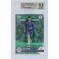 Cesare Casadei Chelsea 2024-25 Topps Now Green European Debut 03.10.24 #1 #36/99 BGS Authenticated 9.5 Rookie Card