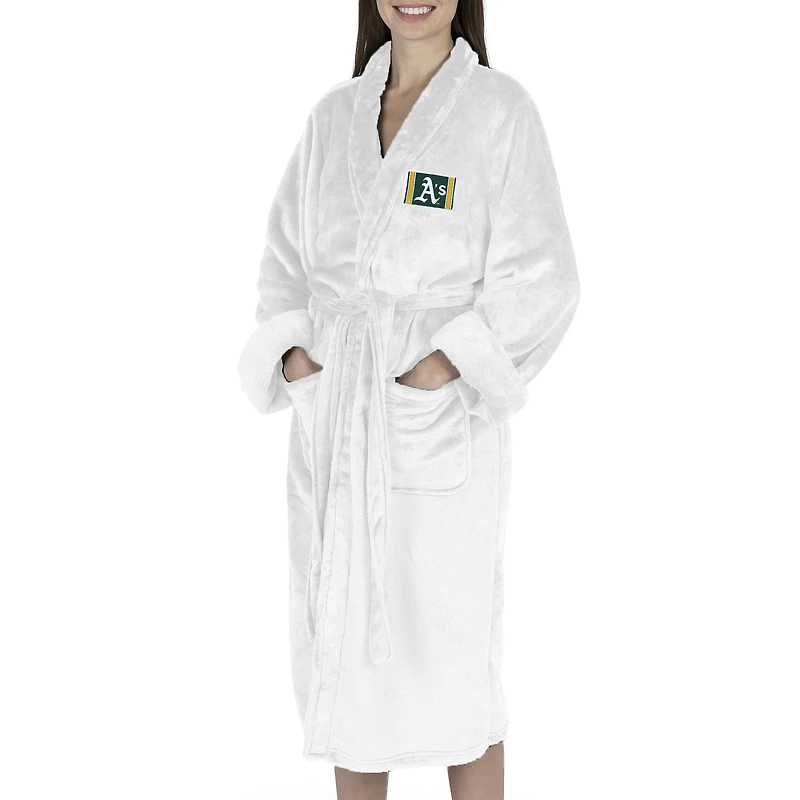Women's The Northwest Group White Athletics Silk Touch Robe