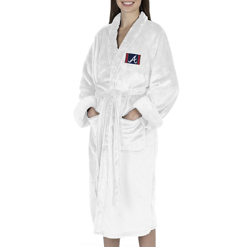 Women's The Northwest Group White Atlanta Braves Silk Touch Robe