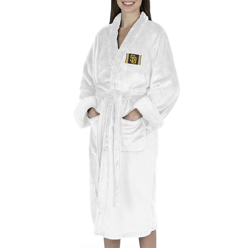 Women's The Northwest Group White San Diego Padres Silk Touch Robe
