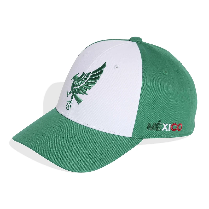 Unisex adidas /Green Mexico National Team Eagle Baseball Adjustable Hat