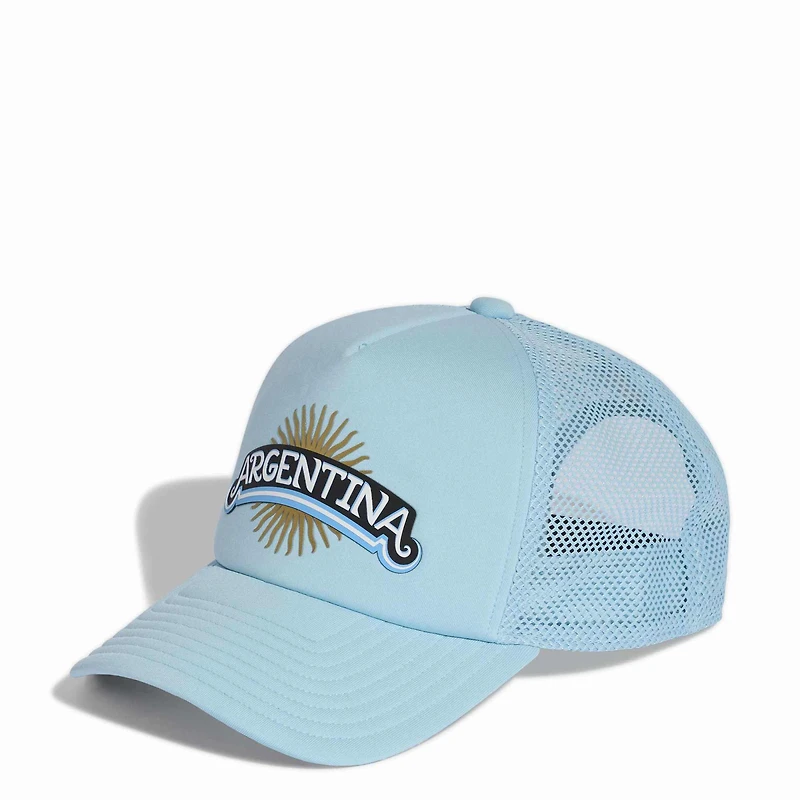 Unisex adidas Light Blue Argentina National Team Trucker Adjustable Hat