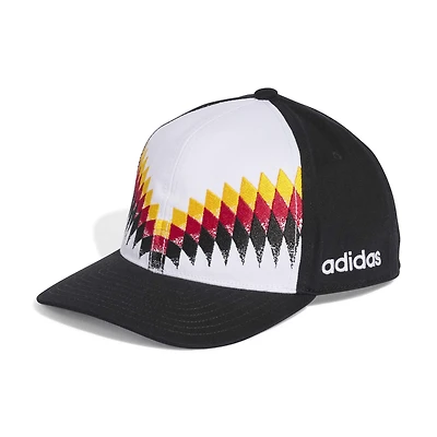 Unisex adidas White Germany National Team Snapback Hat