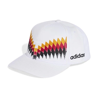 Unisex adidas White Germany National Team Snapback Hat