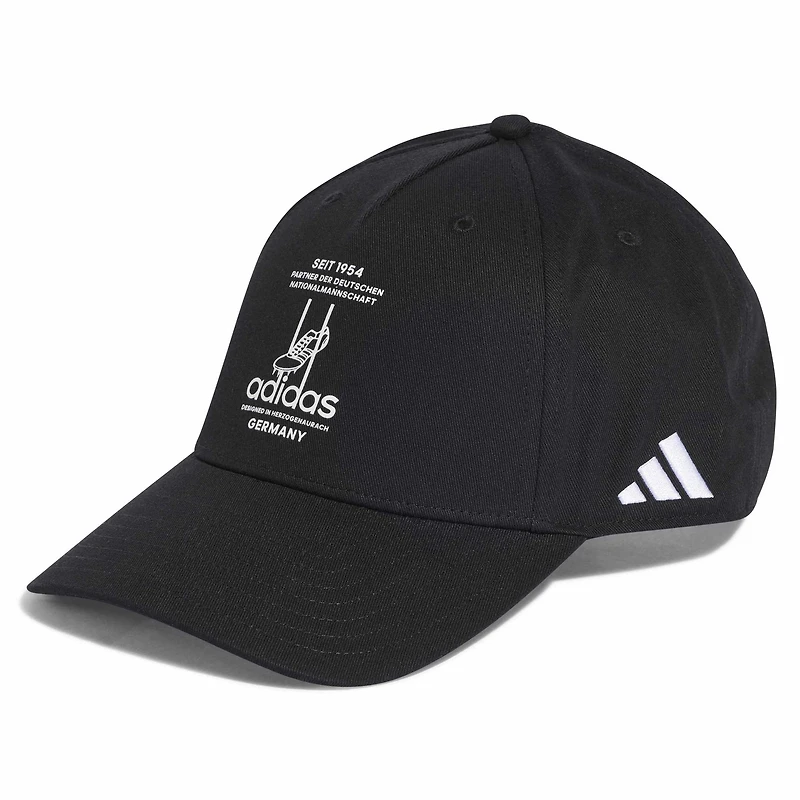 Unisex adidas Black Germany National Team Adjustable Hat