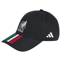 Unisex adidas  Black Mexico National Team   3 Stripes Baseball Adjustable Hat