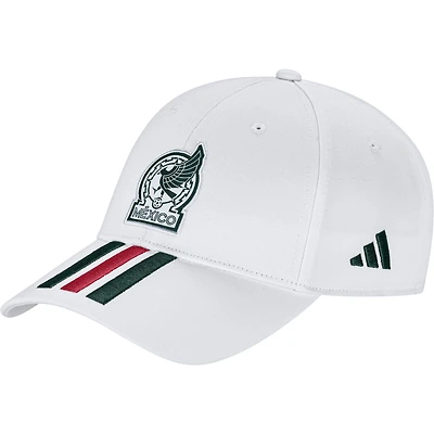 Unisex adidas Mexico National Team 3 Stripes Baseball Adjustable Hat
