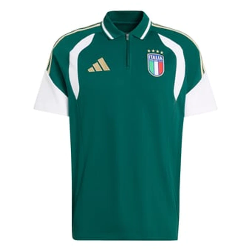 Men's adidas  Green Italy National Team 2026 Tiro Training Polo
