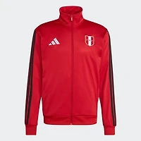 Men's adidas Red Peru National Team Alphaskin Full-Zip Track Top