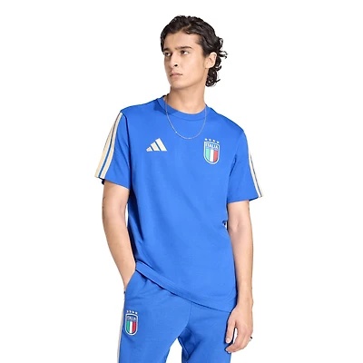 Men's adidas  Blue Italy National Team   Alphaskin T-Shirt