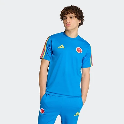 Men's adidas Blue Colombia National Team FIFA x World Cup Alphaskin T-Shirt