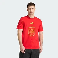 Men's adidas  Red Spain National Team   Alphaskin Graphic T-Shirt