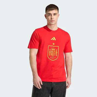 Men's adidas  Red Spain National Team   Alphaskin Graphic T-Shirt