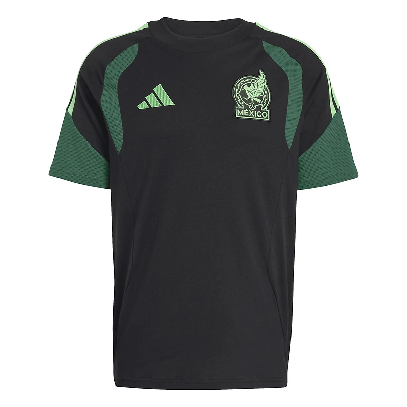 Men's adidas  Black Mexico National Team FIFA x World Cup Tiro Sweat Raglan T-Shirt
