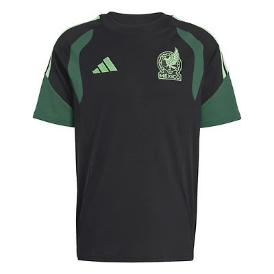 Men's adidas  Black Mexico National Team FIFA x World Cup Tiro Sweat Raglan T-Shirt