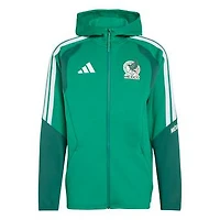Men's adidas  Green Mexico National Team 2026  Tiro Pro Full-Zip Hoodie