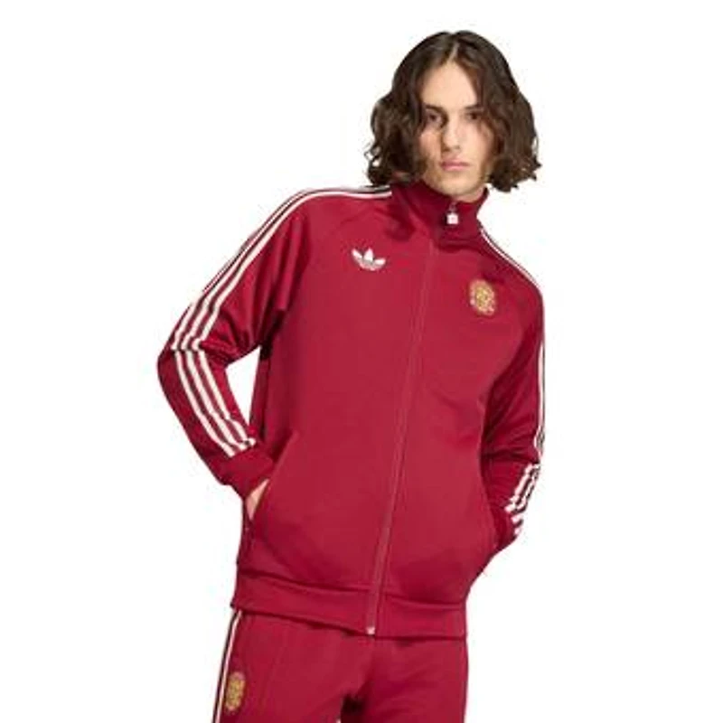 Men's adidas Red Spain National Team Originals Full-Zip Track Jacket