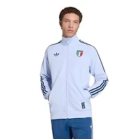 Men's adidas Light Blue Italy National Team Originals Full-Zip Track Jacket
