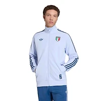 Men's adidas Light Blue Italy National Team Originals Full-Zip Track Jacket