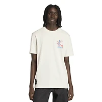 Men's adidas  White 1998 FIFA World Cup Footix Mascot T-Shirt