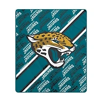 Pegasus Jacksonville Jaguars 60" x 70" Diagonal Lined Wordmark Ultra Soft Blanket