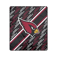 Pegasus Arizona Cardinals 50" x 60" Diagonal Lined Wordmark Ultra Soft Blanket