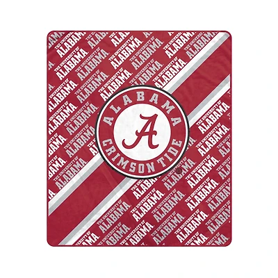 Pegasus Alabama Crimson Tide 50" x 60" Diagonal Lined Wordmark Ultra Soft Blanket