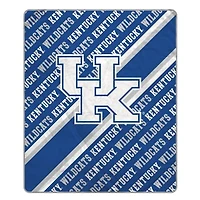 Pegasus Kentucky Wildcats 60" x 70" Diagonal Lined Wordmark Ultra Soft Blanket