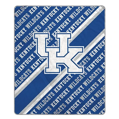 Pegasus Kentucky Wildcats 60" x 70" Diagonal Lined Wordmark Ultra Soft Blanket