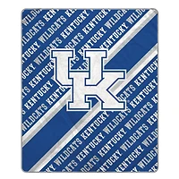 Pegasus Kentucky Wildcats 60" x 70" Diagonal Lined Wordmark Ultra Soft Blanket