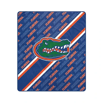 Pegasus Florida Gators 50" x 60" Diagonal Lined Wordmark Ultra Soft Blanket