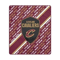 Pegasus Cleveland Cavaliers 60" x 70" Diagonal Lined Wordmark Ultra Soft Blanket