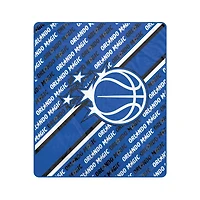 Pegasus Orlando Magic 50" x 60" Diagonal Lined Wordmark Ultra Soft Blanket