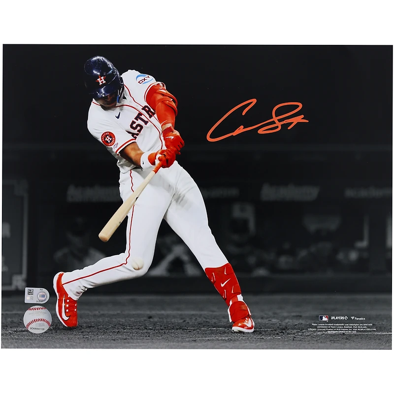 Cam Smith Houston Astros Autographed 11" x 14" MLB Debut Spotlight Photograph