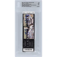 Aaron Judge New York Yankees Autographed Fastest Player in MLB History to Reach 70 Home Runs Beckett Fanatics Witnessed Authenticated 9 Ticket from May 26, 2018 with "Fastest to 70 HR" Inscription