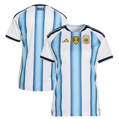 Women's adidas White Argentina National Team 2026 Home Replica Jersey