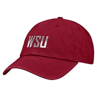 Men's Nike Crimson Washington State Cougars Club Adjustable Hat