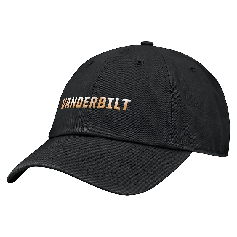 Men's Nike Black Vanderbilt Commodores Club Adjustable Hat