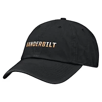 Men's Nike Black Vanderbilt Commodores Club Adjustable Hat