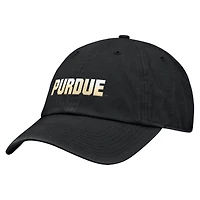 Men's Nike Black Purdue Boilermakers Club Adjustable Hat