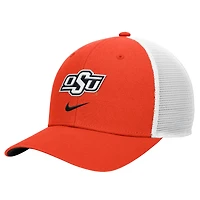 Men's Nike Orange Oklahoma State Cowboys Rise Trucker Dri-FIT Adjustable Hat