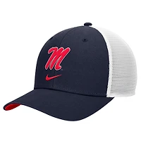 Men's Nike Navy Ole Miss Rebels Rise Trucker Dri-FIT Adjustable Hat