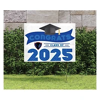 DePaul Blue Demons Class of 2025 18" x 24" Yard Sign with Stakes