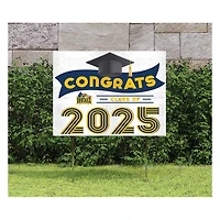 Drexel Dragons Class of 2025 18" x 24" Yard Sign with Stakes