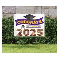 ECU Pirates Class of 2025 18" x 24" Yard Sign with Stakes