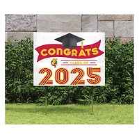 Ferris State Bulldogs Class of 2025 18" x 24" Yard Sign with Stakes