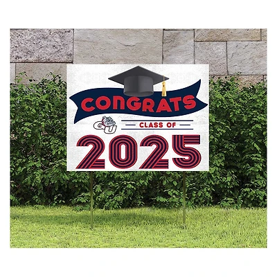 Gonzaga Bulldogs Class of 2025 18" x 24" Yard Sign with Stakes